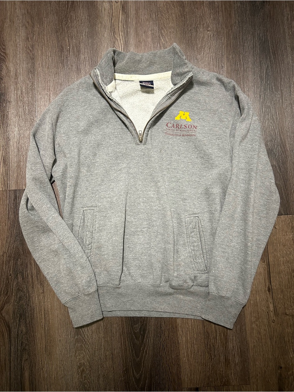 University of Minnesota Carlson Quarter Zip Sweatshirt